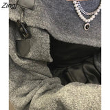 Winter Black Sexy Strap Dress Women Patchwork Elegant Slim Casual Mini Dress Female Korean Fashion Bow Designer Party