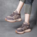 Kraft Sports Casual Shoes Women's Autumn And Winter New Breathable Light And Anti-Slip Lace With Age-Dating Running
