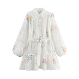 New Lace Splicing Print