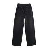 Women's INS Burst Fashion Double Trousers High-Rise