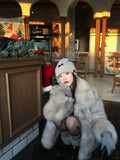 Winter New Fox Fur Coat Women's Long Loose Thick Fur Coat Plus Thick Fur