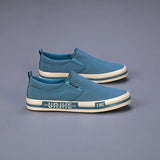 The Autumn Of 2025, Casual Men's Shoes Men's Canvas Shoes Korean Version Of The Trend Of One-Legged Shoes Casual Flat