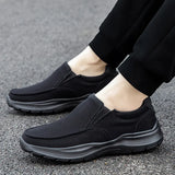 New One-Legged Men's Shoes Large-Size Thick-Soled Casual Shoes Men's Outdoor Breathable Denim