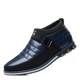 Zingj Middle Top Casual Men's Shoes Round Head Front Strap Men's Tooling Shoes Fashion Plus Size Shoes 46