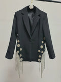 Commuting Fashion Small Suit Woman 2025 Autumn New Water Tiudade Waist Design Feel Coat