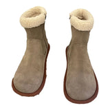 Boots Women 2025 Winter New Sen Series Retro Plus Velvet Cotton Shoes Soles Of Casual Hair To Keep Warm Short Boots
