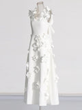 Temperament Famous Wind Dress Woman 2025 Spring New Fashion Wood Ear Splicing Design Sleeveless Dress