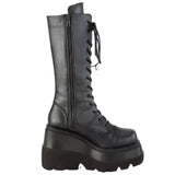 Winter New With Thick Bottom Slope And Long Boots Female Burst Knight