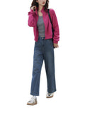 Sense Simple Collar Jacket 2025 Spring And Autumn Dopamine Eye-Catching Basis Simple Waffle Coat