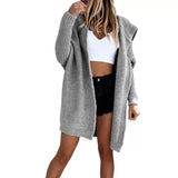Cardigan Women's Sweater In Front Of The Knitted Coat Long-Sleeved Commute
