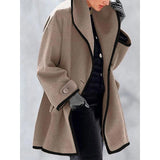 2025 New Hooded Wool, Women's Coat Jacket,