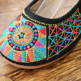 Zingj Lace Dance Shoes Beef Tendon Embroidered Summer Sandals Single Shoes