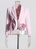 New French Elegant Fashion High-End Feeling Short Top With Half Dress Two-Set Set Of Women's