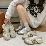 Shoes Women's Shoes Spring And Autumn Fashion Small White Shoes Retro Aggan Shoes Shoes Flat-Soled Casual