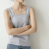 Cotton Jersey 7-Color 2025 New Summer T-Shirt Women's Slings South Korea