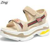 Summer Vacation Beach Sandales Women Platform Sandals Rome Shoes Woman Sport Sandals High Heel Casual Shoes Ladies
