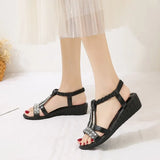 2025 Bohemian Casual Foot Drilling Slope And Women's