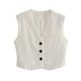 New Four-Color Vest Four-Color Casual Trousers