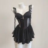 Dress Fairy Fluttering Super Fairy Pendant Net Canopy Skirt Female Summer Sexy Pure Lust High-End Gentle
