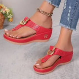 Women's Shoes 2025 Summer New Beach Clip Slope And Cool Slippers Women's Women's