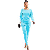 Zingj New Women's Wear Autumn And Winter Urban Leisure Two-Piece