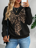 And Winter Vintage Leopard Long-Sleeved Coat
