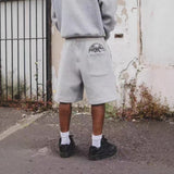 High Street Trend Loose Shorts Sports Casual CD Embroidered Trousers Men Wear Hot
