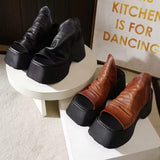 Slippers Women Wear Fashion Slopes And 2025 New Squares With Light Thick Soles Of High-Spine Women's
