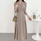 Chic Early Autumn Light Luxury Elegant Loose Long Thin Long Fashion Design Shirt