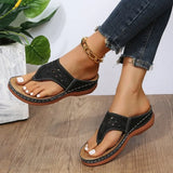 Summer New Size 43 Hollow Water Drill Pine Cake Bottom Toe Wearing Beach Cool