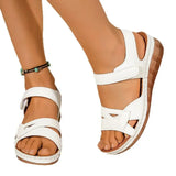 Vela With Thick-Soled Sandals Women's Hollow Embossed Slopes And Beach Cool
