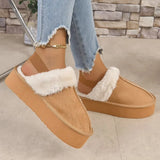 Bottom Bag Head Hair Cool Slippers Women After Loose Wearing Half Drag Plus Velvet Cotton Shoes