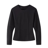 2025 Women's New Fashion Casual Suit Long Sleeve Top Casual Trousers Two