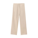 Women's 2025 Summer New Fashion Button Vest Straight Pants