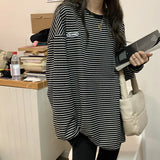 Zingj T-Shirt Bottom Shirt Women Autumn 2024 New Round Collar Long Sleeve Hoodie Korean Version On Women's