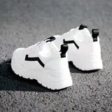 White Shoes Women 2025 Spring And Autumn New Korean Version Of Fashion Women's Summer Breathable Mesh Shoes Old Dad Shoes