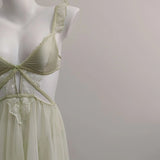 Pajamas With Thoracic Mat Girl Small Breast Mesh 2025 New Pure Esacin Sling Aja Sycoat