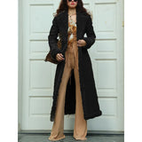 Autumn And Winter Thick Women's Coat Wish Lengths Warm Coat Large Anti-Freeze Cotton