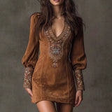 2025 Fashion Leopard-Print Warm Plush Long
