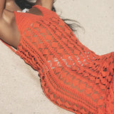 Bikini Sling Hoodie Hollow Sexy Gully Swimsuit Beach Dress