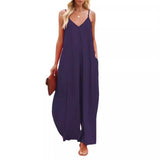 Wide Leg Trousers Women 2025 Summer New Solid-Colored Bag Casual