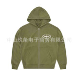 Alcatraz's New Street Fashion Hoodie Zippered Jacket Loose