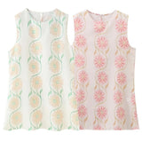 Women's Explosion Pink Flower Sleeveless