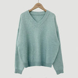 V-Neck Pullover Dark Academia SweaterOutfit