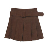 S-2XL Wicked Skirt Autumn And Winter New High-Waisted 100-Fold Skirt Anti-Light A Word Umbrella Skirt