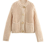 Women's Clothing INS Burst Lazy Fashion Casual Knitted Cardigan