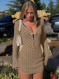 Beach Skirt Knitted Long-Sleeved Ass Bikini Swimsuit Burqa Holiday Sunscreen