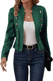 Autumn And Winter Large-Size Women's Coat Cardigan Suit Multi-Grain
