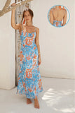 Zingj Summer New Royal Sister Wind With Beautiful Back French Low-Cut Sling Dress