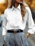Years Of Shein Leisure Spring And Autumn Long-Sleeved Western Wind Women's Shirt